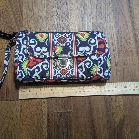 Vera Bradley Colorful Patterned Women's Clutch - Picture 5 of 5